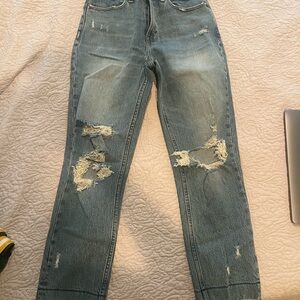 Abercrombie & fitch High Rise Mom Jeans size 26